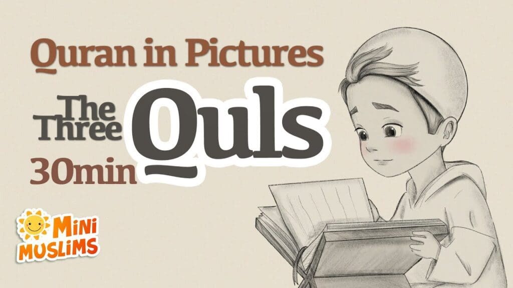 Repeat Qur'an in pictures | the 3 quls